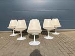 6x originele vintage Knoll Tulip chairs by Eero Saarinen, Huis en Inrichting, Stoelen, Ophalen of Verzenden, Vitra togo ligne roset mah jong artifort b&b italia cassina sede