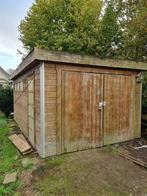 houten garage, Tuin en Terras, Bergingen en Tuinkasten, Ophalen, Gebruikt, Hout, Overige typen