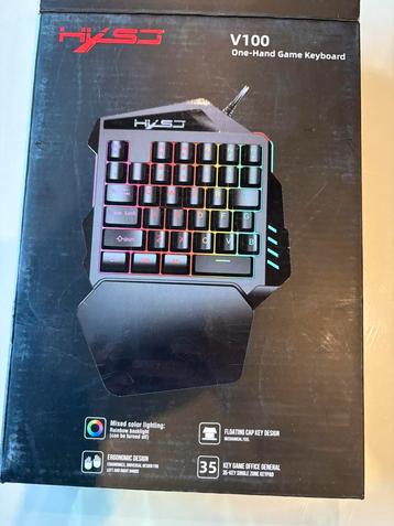 Mini RGB gaming toetsenbord. beschikbaar voor biedingen
