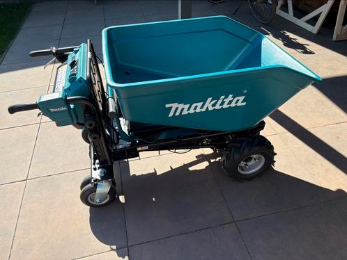 Makita DCU602Z accu dumper met elektrische kiepbare bak, Tuin en Terras, Kruiwagens, Nieuw, Elektrisch, Ophalen of Verzenden