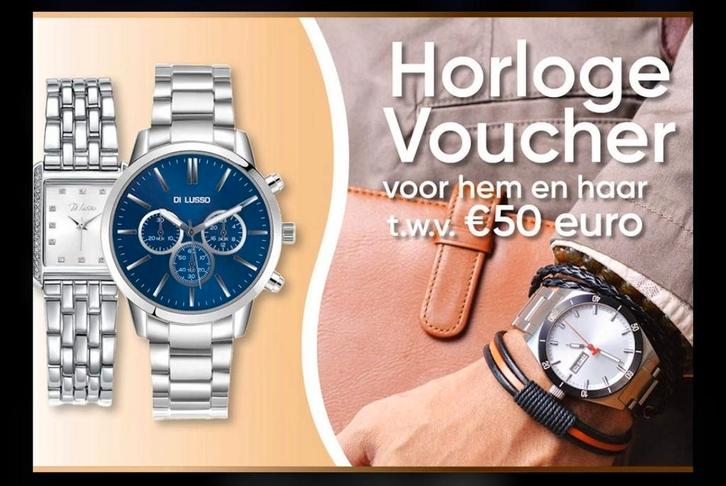 Voucher waardebon van 50 euro voor Di Lusso, Tickets en Kaartjes, Kortingen en Cadeaubonnen, Eén persoon, Overige typen