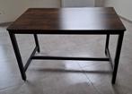 Eettafel industriële look, Huis en Inrichting, Tafels | Eettafels, Ophalen, Zo goed als nieuw