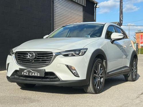 Mazda CX-3 2.0i SKYACTIV-G * CUIR + GPS + CAMERA + GARANTIE, Auto's, Mazda, Bedrijf, Te koop, CX-3, ABS, Achteruitrijcamera, Airbags