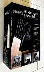 SET DE CUISINE (Couteaux + Ustensiles) - 41 PIÈCES!! // NEUF, Maison & Meubles, Cuisine | Couverts, Neuf, Résiste au lave-vaisselle