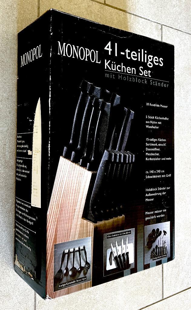 SET DE CUISINE (Couteaux + Ustensiles) - 41 PIÈCES!! // NEUF, Maison & Meubles, Cuisine | Couverts, Neuf, Ensemble de couverts