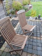 Teak stoelen, Tuin en Terras, Ophalen