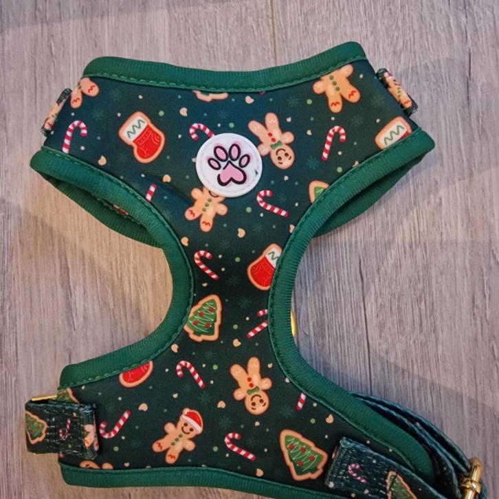 Harnas / Tuigje Paw My God! Kerst gingerbread XS, Animaux & Accessoires, Accessoires pour chiens, Neuf, Enlèvement ou Envoi