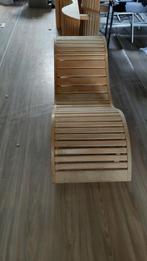 houten ligbedden x4, Ophalen of Verzenden, Gebruikt