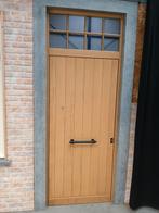 EIKEN VOORDEUR, Doe-het-zelf en Bouw, 215 cm of meer, Nieuw, Buitendeur, Hout