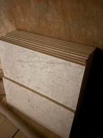 Witte carrara en keramische tegels voor toilet - badkamertje, Doe-het-zelf en Bouw, Tegels, Ophalen