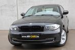 BMW 116i/3-deur/zwart, Te koop, Benzine, Stof, Zwart