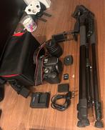 Complete canon camera set, 2X gebruikt met zak en statief, TV, Hi-fi & Vidéo, Appareils photo numériques, Enlèvement ou Envoi