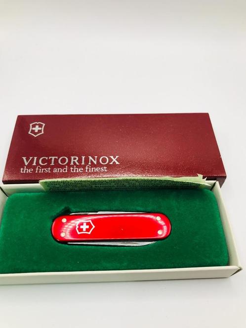 Victorinox Smooth Alox Companion Red  58MM Vintage OLD BOX R, Caravans en Kamperen, Kampeergereedschap, Zo goed als nieuw, Verzenden
