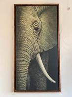 Schilderij afbeelding olifant, Antiek en Kunst, Kunst | Schilderijen | Abstract, Ophalen