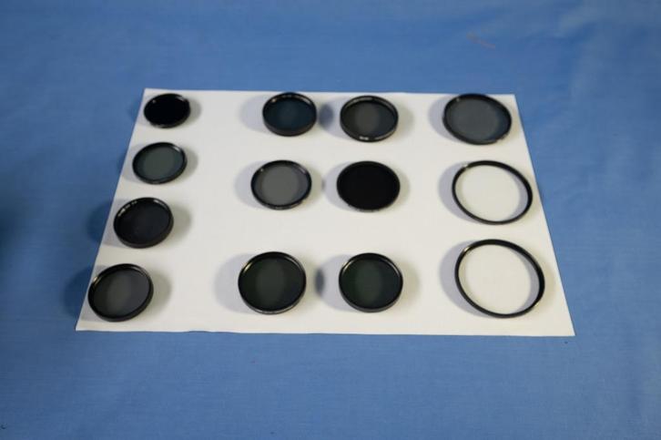 diverse filters, Audio, Tv en Foto, Foto | Filters, Gebruikt, Overige typen, 60 tot 70 mm, B&W, Ophalen