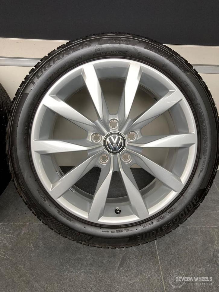 17” originele Volkswagen Golf Caddy ‘Dijon’ velgen + banden, Auto-onderdelen, Banden en Velgen, Banden en Velgen, Zomerbanden