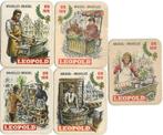 bierviltjes 5st Leopold Brussel 1979, Verzamelen, Verzenden