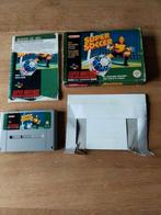 Super Nintendo spel game Super Soccer boxed, Games en Spelcomputers, Ophalen of Verzenden, Zo goed als nieuw