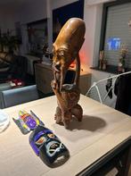 Houten beeld, Antiquités & Art, Art | Sculptures & Bois, Enlèvement