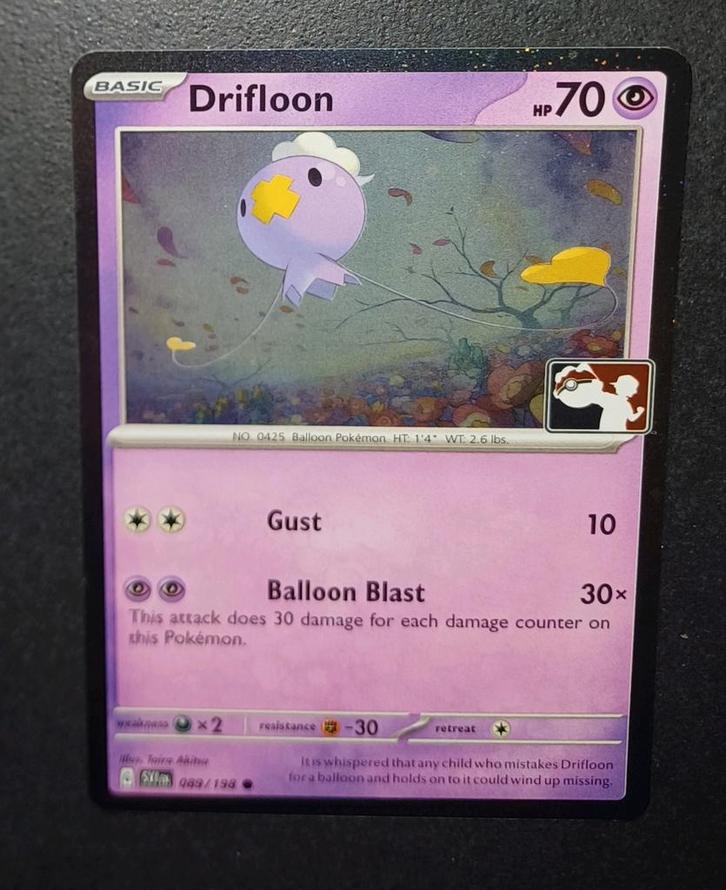 Modern Era: Drifloon 089/198 Cosmic Holo Pricepack Series 4, Hobby en Vrije tijd, Verzamelkaartspellen | Overige, Ophalen of Verzenden