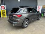 Ford Kuga 2.5 PHEV ST Line X 225pk Panodak,ACC,Blis,Lane Asi, Auto's, Te koop, Zilver of Grijs, Gebruikt, 750 kg