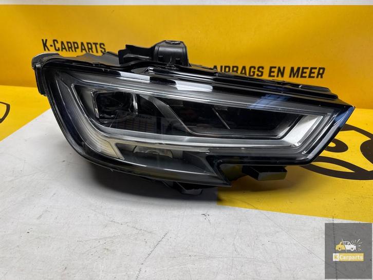 Audi A3 8V S3 RS3 facelift vol led koplamp rechts 8V0941034C, Auto-onderdelen, Verlichting, Audi, Gebruikt