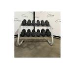 Technogym – Dumbbell Set – 4 tm 44 kg, Sport en Fitness, Ophalen of Verzenden, Gebruikt, Benen, Dumbbell