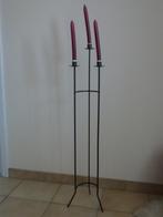 kandelaar met 3 kaarsen, Ophalen, Overige materialen, 50 tot 75 cm, Zwart