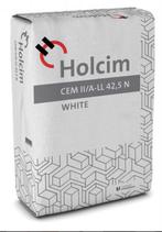 Witte holcim cement, Doe-het-zelf en Bouw, Ophalen, Nieuw