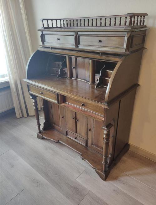 Antiek bureau/secretaire/veel opbergruimte, Huis en Inrichting, Kasten | Secretaires, Zo goed als nieuw, Ophalen