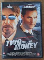 Two for the Money (2005) - DVD, Ophalen of Verzenden, Vanaf 12 jaar, Zo goed als nieuw, Drama