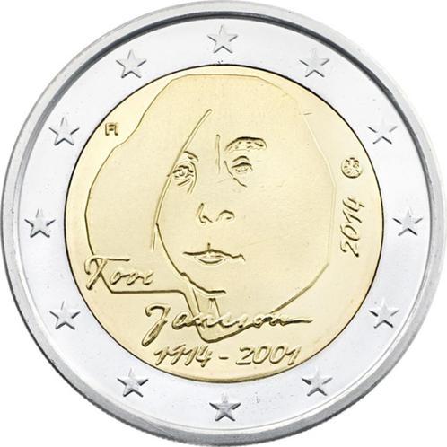 2 euro Finland 2014 - Tove Jansson (UNC), Postzegels en Munten, Munten | Europa | Euromunten, Losse munt, 2 euro, Finland, Ophalen of Verzenden