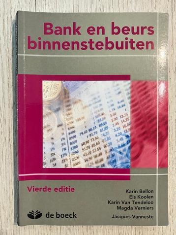 Studieboek : Bank en beurs binnenstebuiten beschikbaar voor biedingen