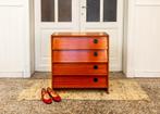 Vintage Teak Schoenenkast / Retro Ladenkast / Dressoir, Huis en Inrichting, Kasten | Ladekasten, Ophalen, Vintage, Zo goed als nieuw