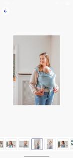 Draagdoek babylonia zilverblauw, Ophalen of Verzenden, Zo goed als nieuw, Draagdoek