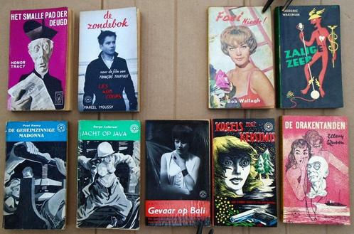 Acht uitgaven in de Mimosa-reeks - 1952/1975 - div. auteurs, Boeken, Romans, Gelezen, Wereld overig, Ophalen of Verzenden