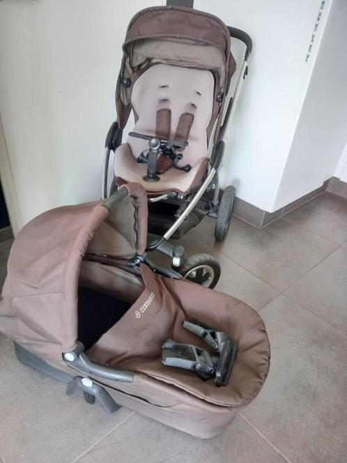 Maxi Cosi Mura 3 in 1 bruine kinderwagen - buggy, Kinderen en Baby's, Kinderwagens en Combinaties, Gebruikt, Kinderwagen, Maxi-Cosi
