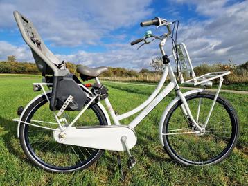 ZGAN Cortina Roots moederfiets Yepp achterstoeltje 51cm 7V beschikbaar voor biedingen