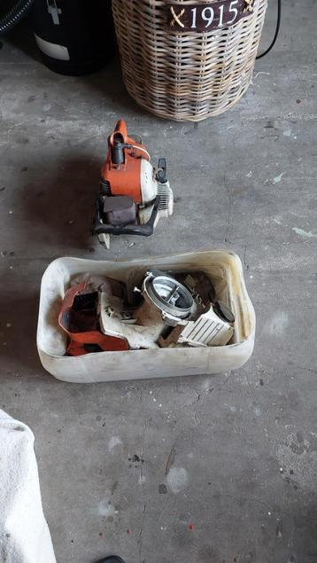 kettingzaag Stihl 08S en motoren voor  onderdelen, Enlèvement, Utilisé, Tronçonneuse, Stihl