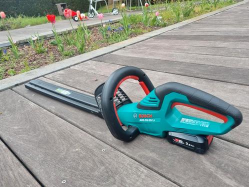 bosch ahs 50-20 li accu heggenschaar, Tuin en Terras, Heggenscharen, Zo goed als nieuw, Accu, Ophalen of Verzenden