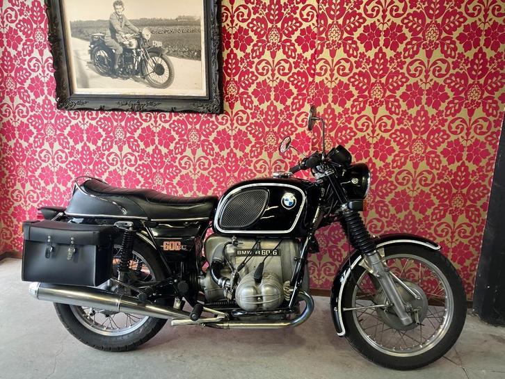 BMW R60/6 1976 rijdt goed, Motoren, Motoren | BMW, Bedrijf, Naked bike, 12 t/m 35 kW, 2 cilinders, Minimaal motorrijbewijs A2