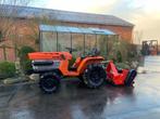 MINITRACTOR KUBOTA 20PK MET NIEUWE KLEPELMAAIER, Zakelijke goederen, Landbouw | Tractoren, Ophalen of Verzenden, Gebruikt, Tot 2500