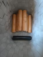 Houten poten bedframe schroef M8 22,5 - 23  hoogte 4,5x4,5, Enlèvement