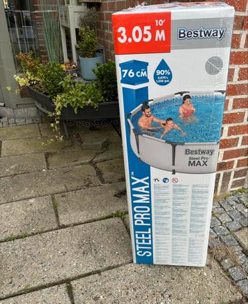 Nieuw zwembad bestway 3.05 beschikbaar voor biedingen