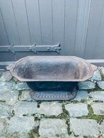 Houtskoolbak of bloembak 63x33x23cm hoog, Tuin en Terras, Ophalen of Verzenden, Gebruikt