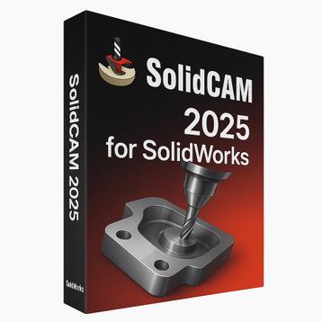SolidCAM 2025 for SolidWorks beschikbaar voor biedingen