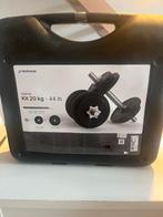 Gewicht/halterset decathlon, Sports & Fitness, Enlèvement, Comme neuf, Set d’haltères