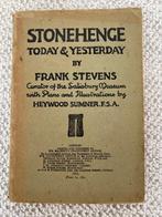 Boek: Stonehenge Today & Yesterday by Frank Stevens, 1919, Frank Stevens, Gelezen, Ophalen of Verzenden, 20e eeuw of later