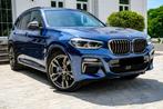 BMW X3 M40i Pano Head-Up Mophanging ACC Historiek, Auto's, Automaat, Blauw, Leder, Bedrijf