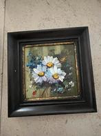 4 schilderijen met bloemen, Ophalen
